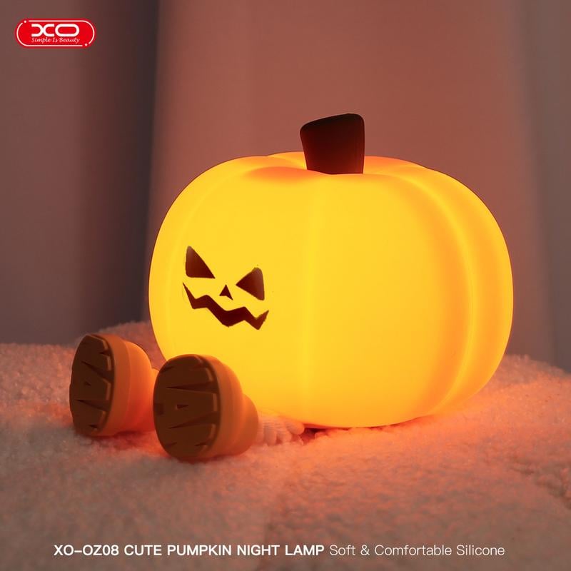 🎃 Light Up Your Halloween✨ Ultimate Pumpkin Night Light - For Cozy, Festive Atmosphere All Night Long!